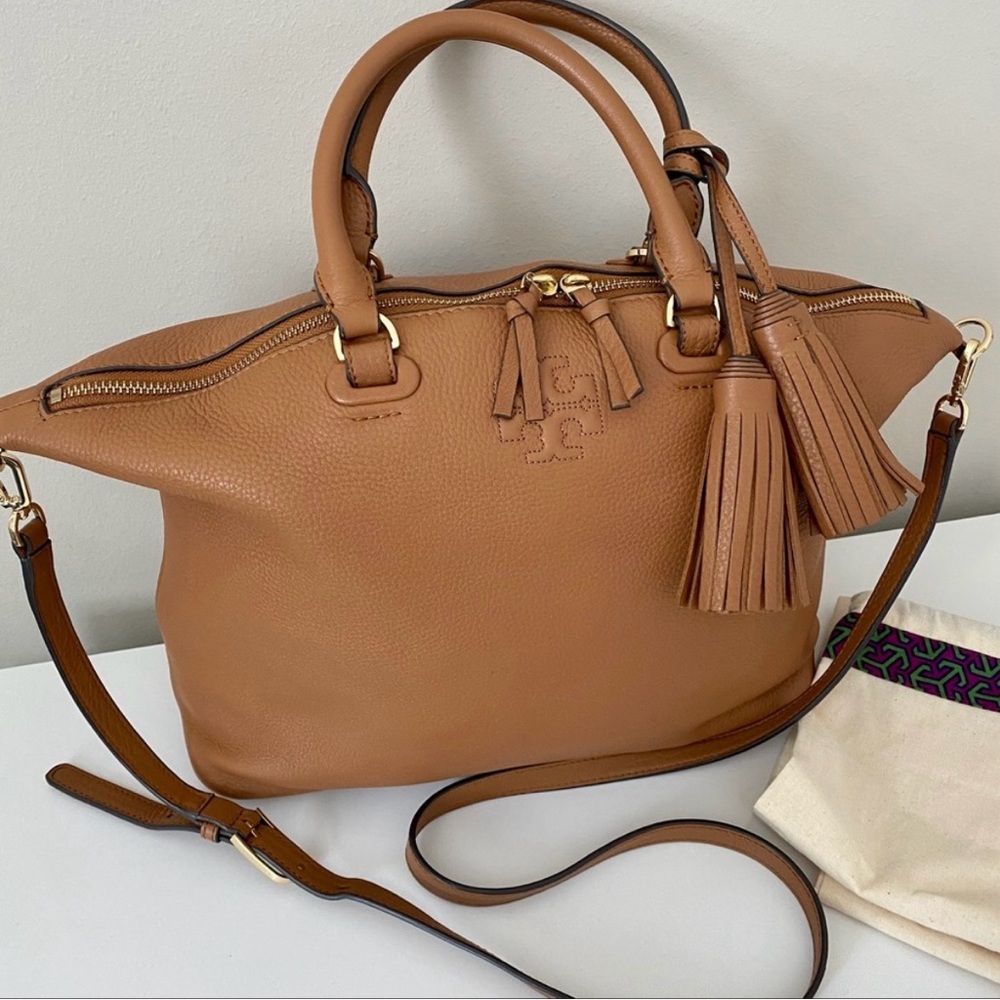 Tory Burch Thea Medium Satchel Bag.